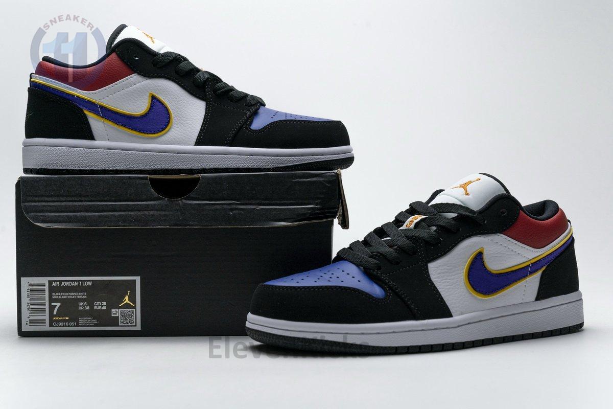 Air Jordan 1 Low Lakers Top 3 CJ9216-051