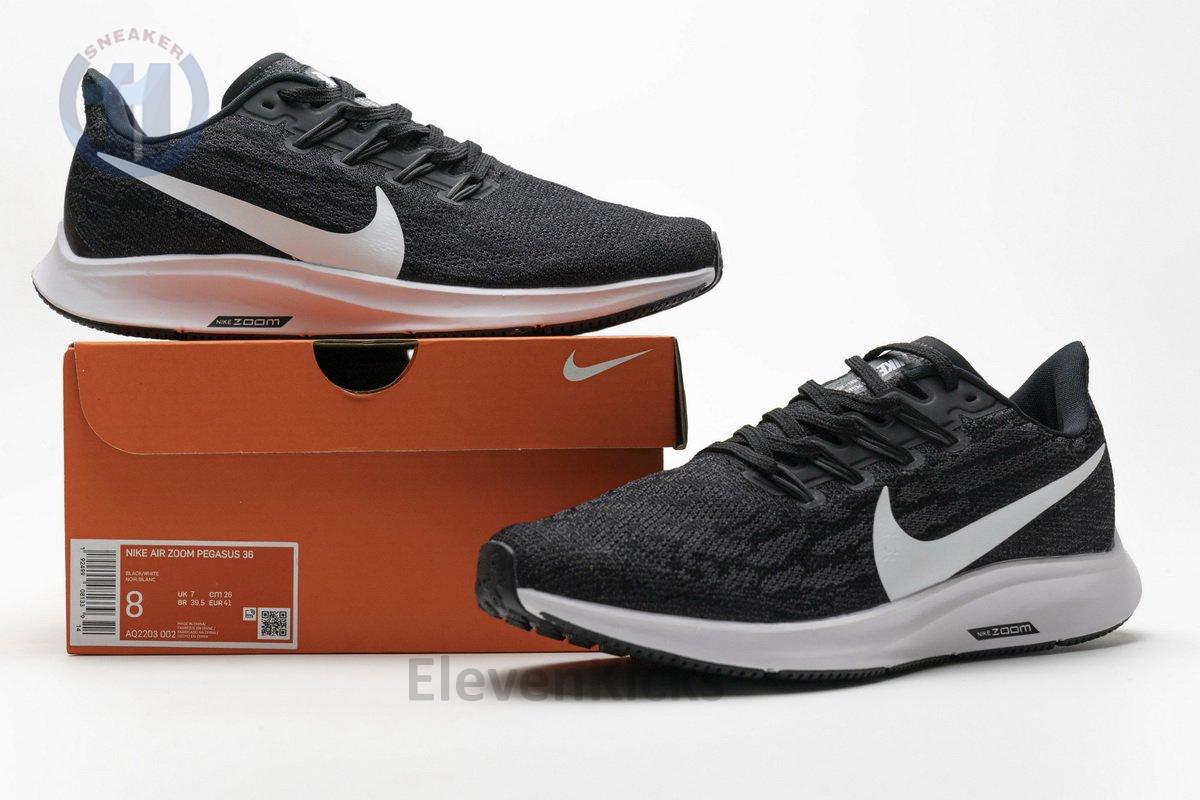 AQ2203-002 Nike Air Zoom Pegasus 36 Black White