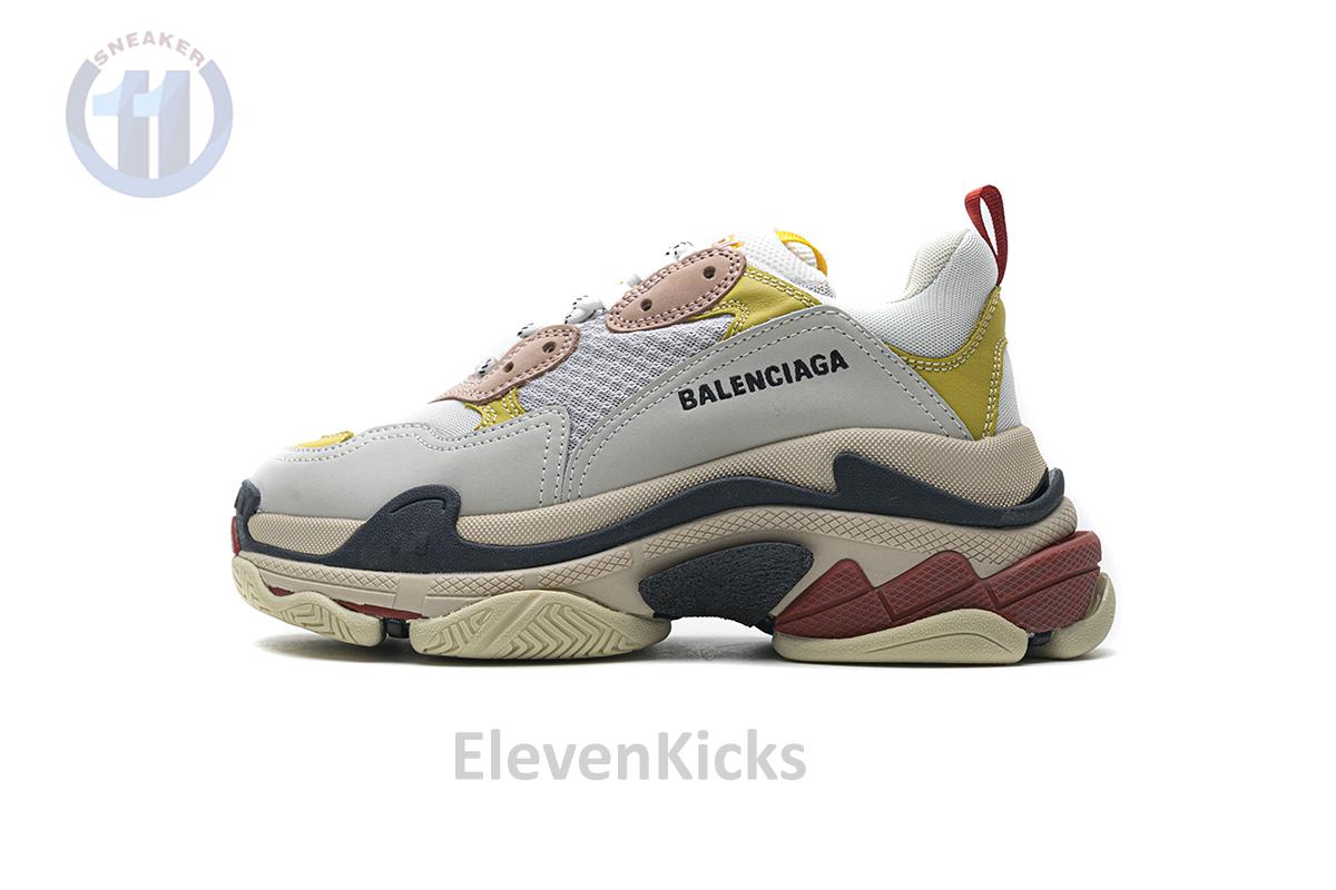 490672 w09o5 9035 Ba*len*cia*ga triple s black yellow pink