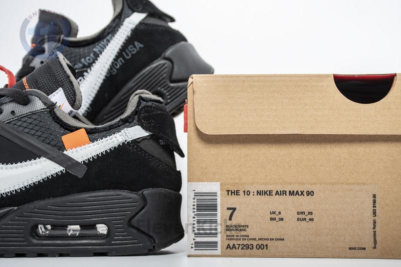 Off-White x Nike Air Max 90 “All Black” AA7293-001