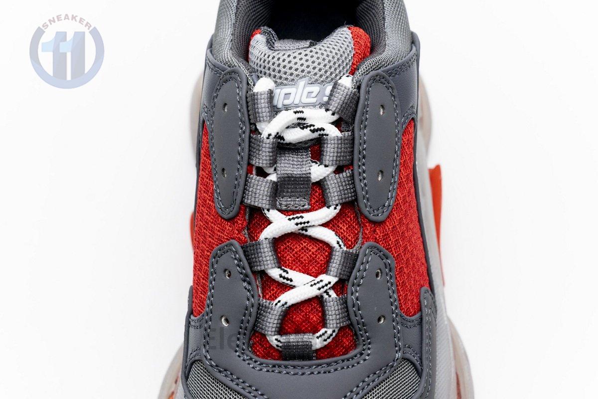 544351 w09o1 2262 Ba*len*cia*ga triple s grey red