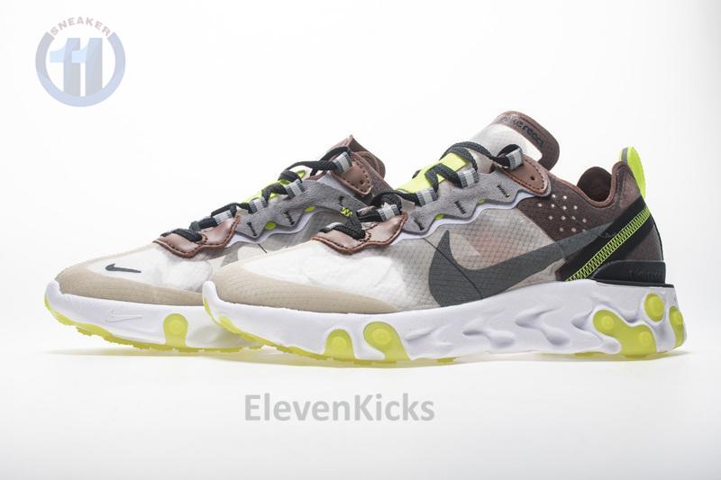 Nike React Element 87 “Brown green” AQ1090-002