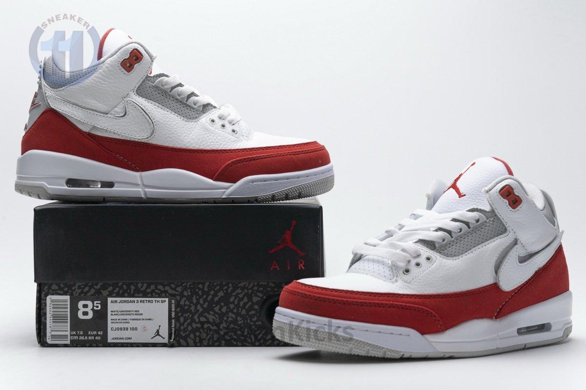 CJ0939-100 Air Jordan 3 Retro Tinker Air Max 1 University Red