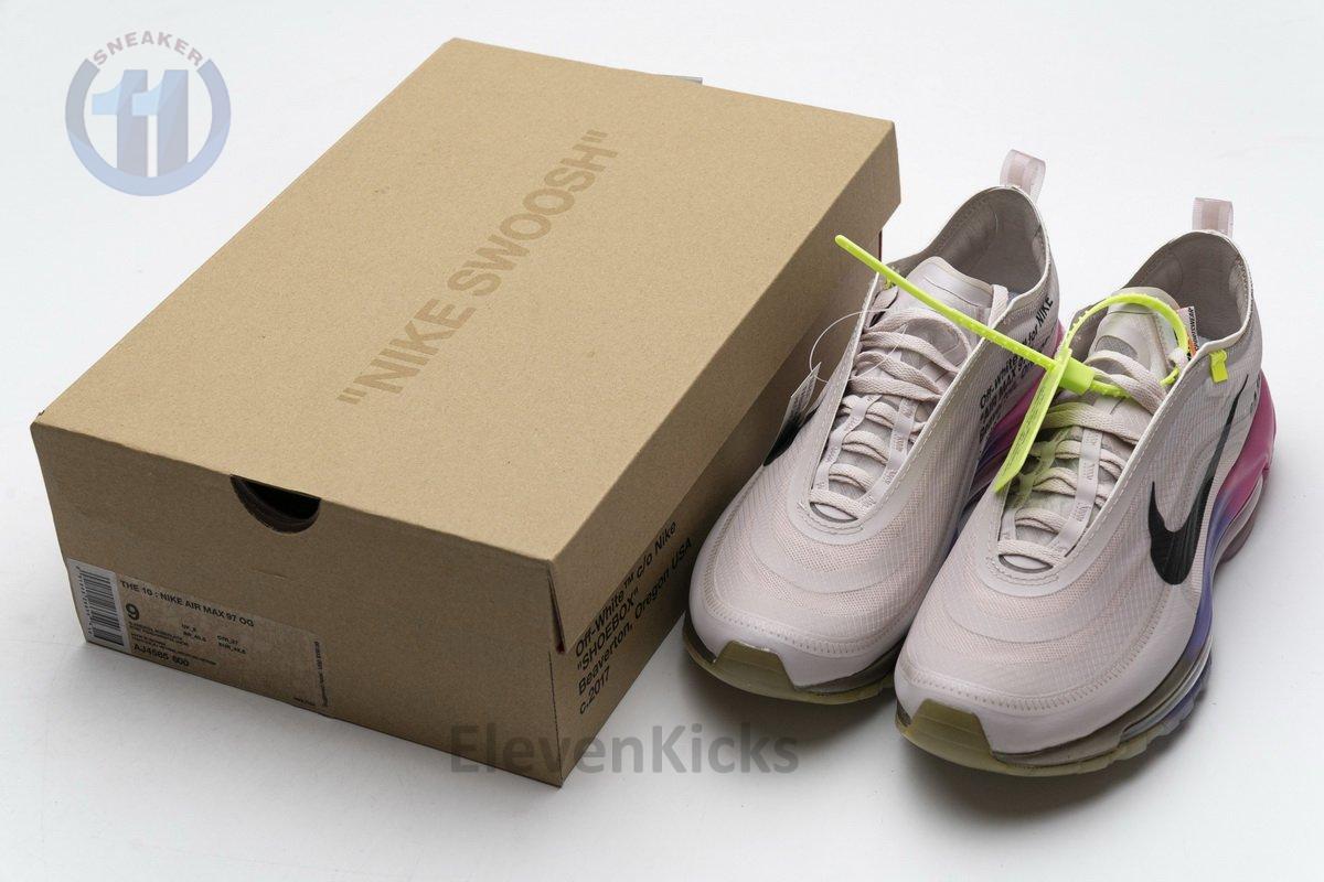 AJ4585-600 Off-White x Nike Air Max 97 Queen