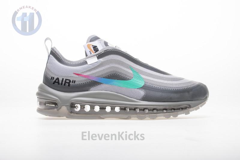 OFF WHITE X Nike Air Max 97 “Wolf Grey Menta” AJ4585-012