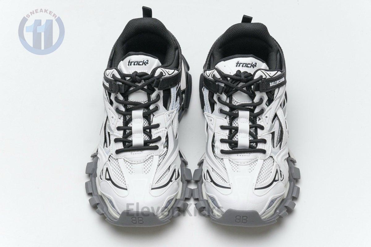 570391 W2GN3 1090 Blenciaga Track 2 Sneaker Black White