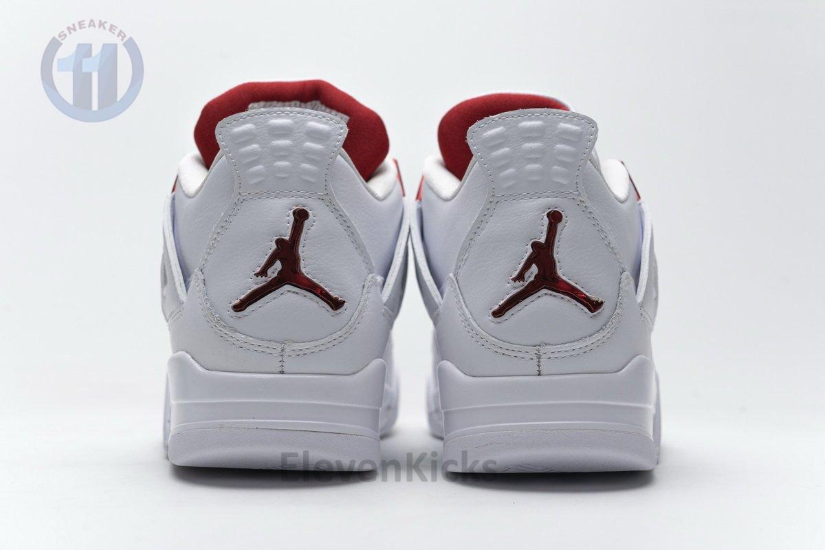 CT8527-112 Air Jordan 4 Retro “Metallic Red”