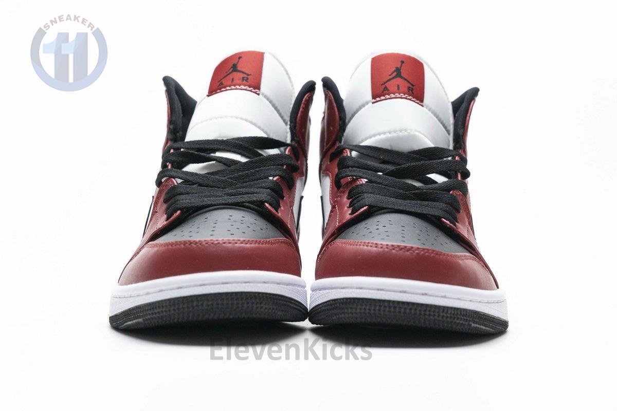 554725-069 Air Jordan 1 Mid Gym Red