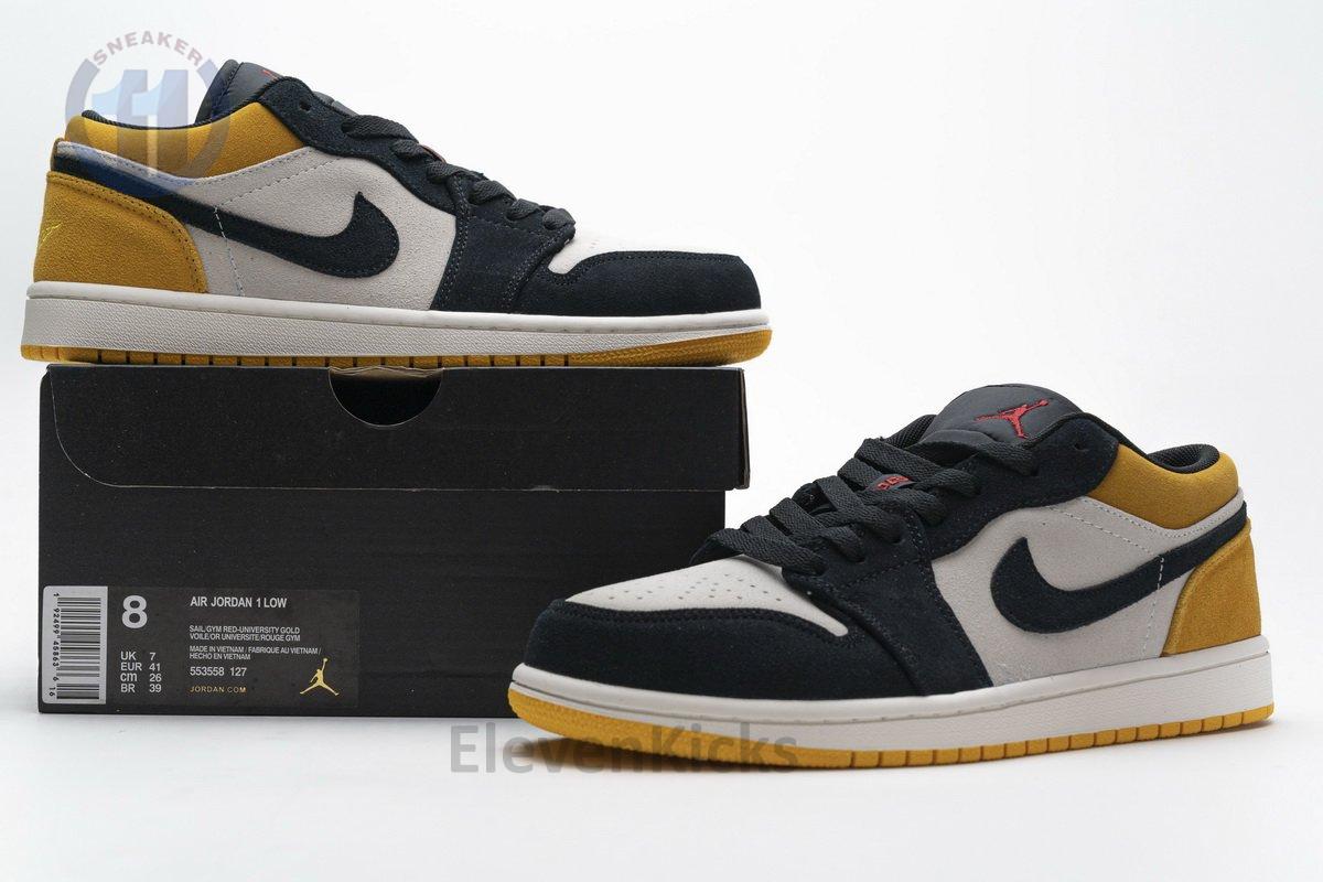Air Jordan 1 Low University Gold 553558-127