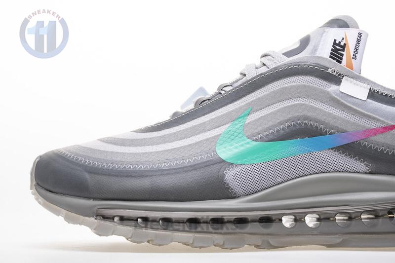 OFF WHITE X Nike Air Max 97 “Wolf Grey Menta” AJ4585-012