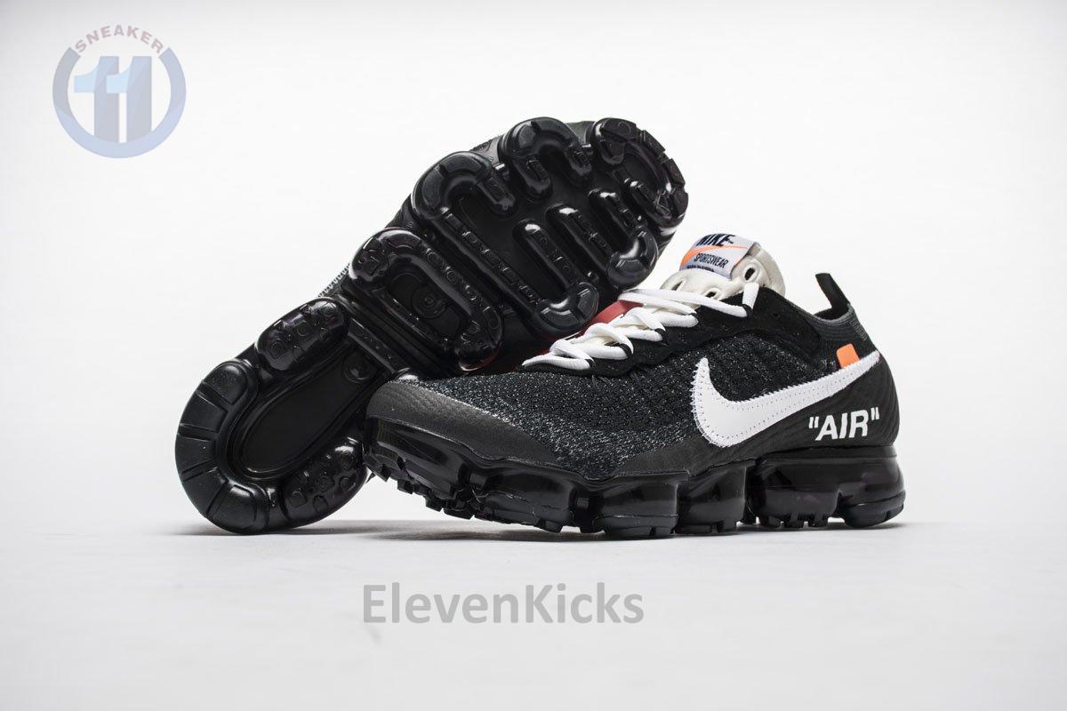 2018 1.0 AA3831-001 Off White x Nike Air VaporMax 2018 ‘All Black’