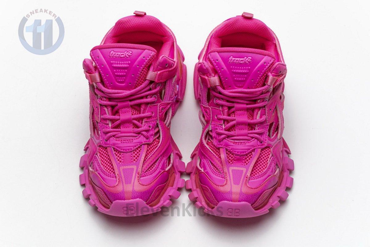 568615 W2FC1 5845 Blenciaga Track 2 Sneaker Fluo Pink