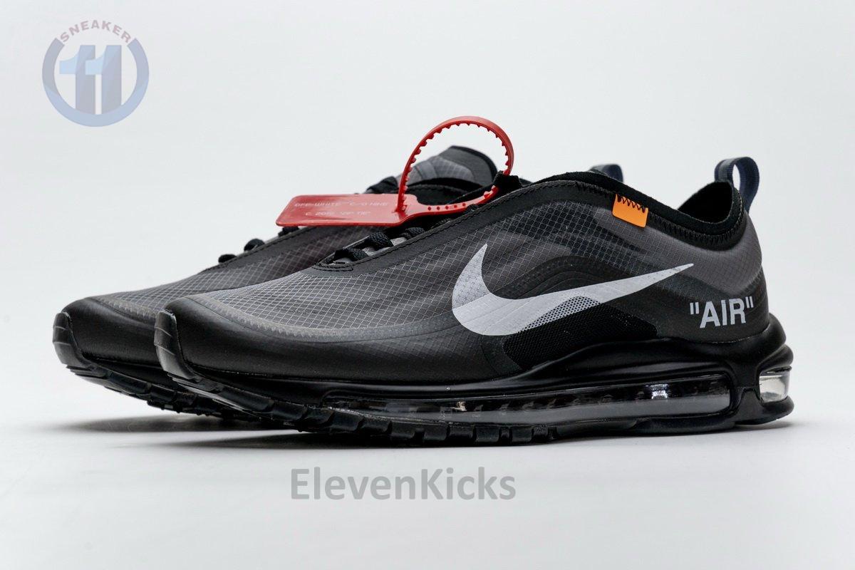 AJ4585-001 Off-White x Nike Air Max 97 All Black