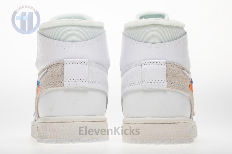 OFF WHITE X Air Jordan 1 AQ0818-100 White