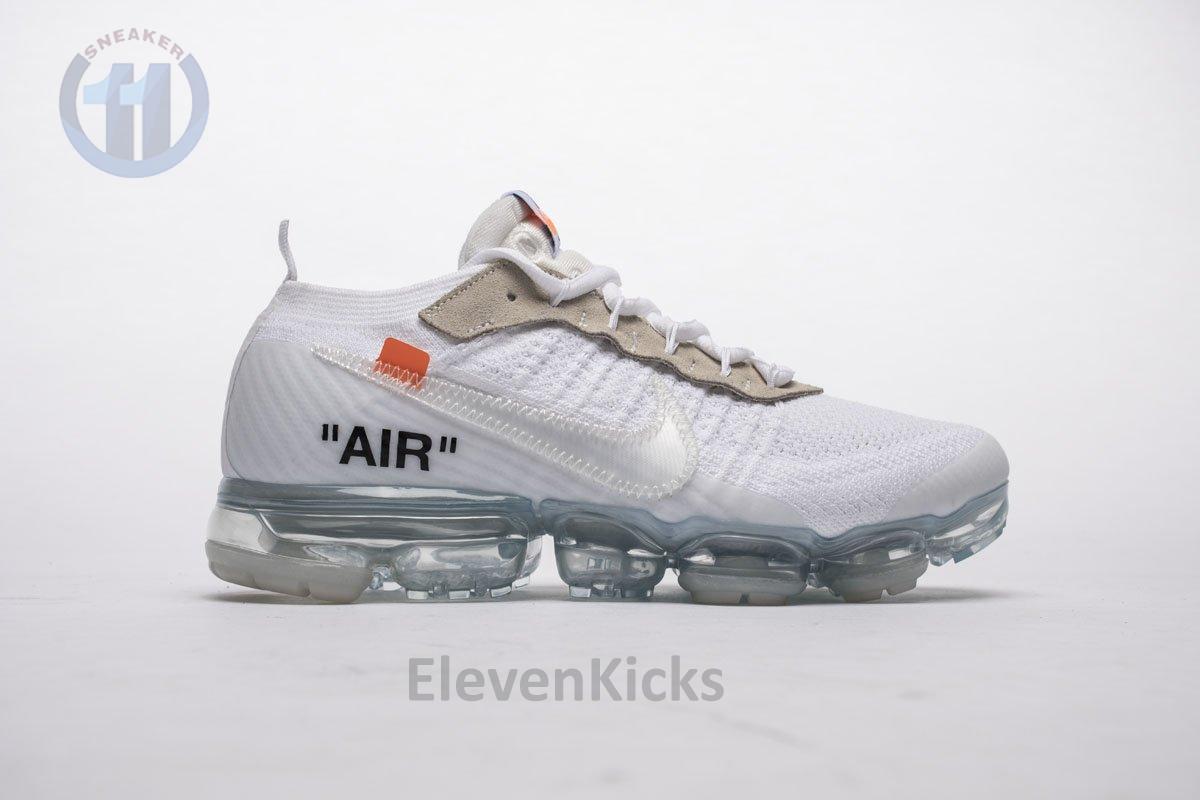 2018 1.0 AA3831-100 Off White x Nike Air VaporMax 2018 ‘All White’