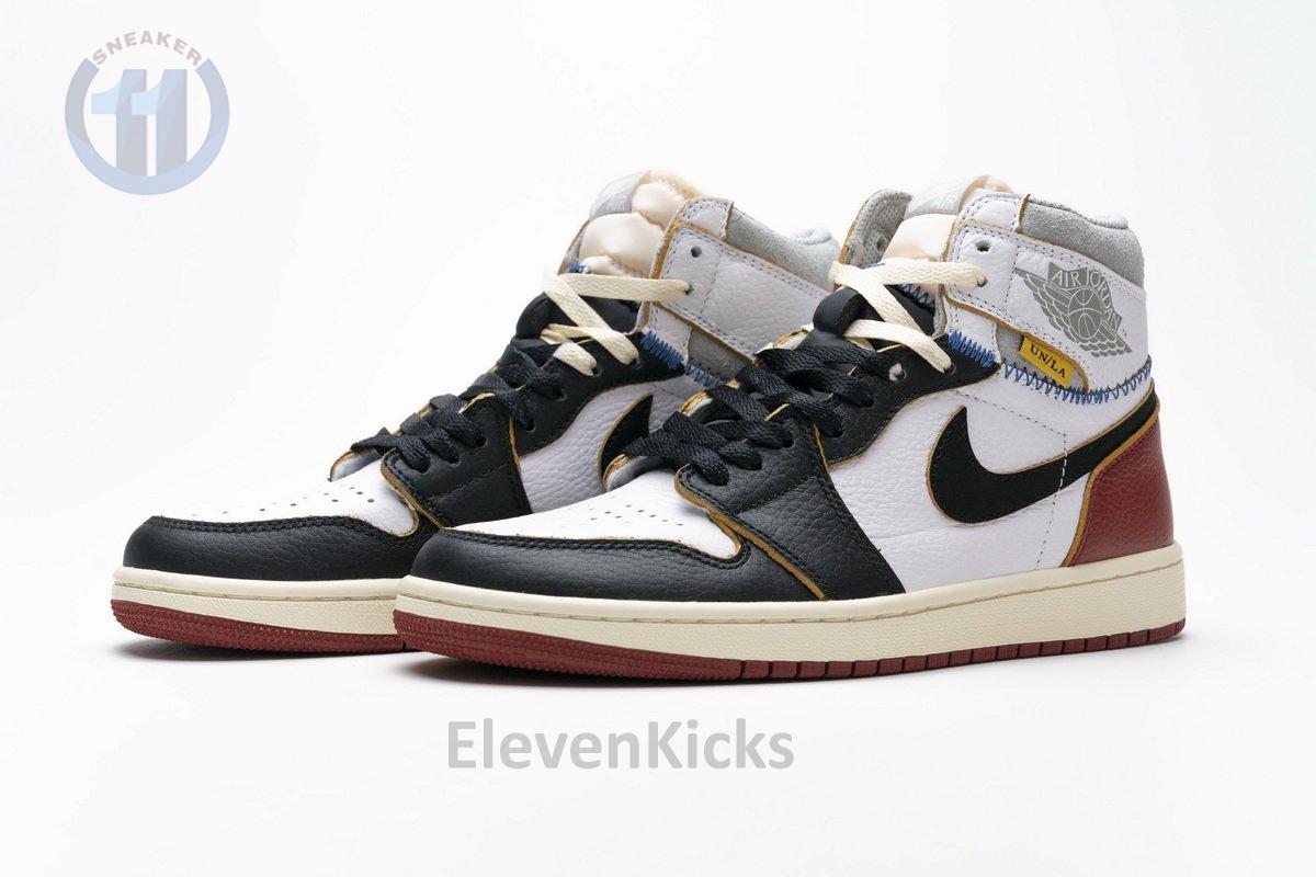 BV1300-106 Air Jordan 1 Retro High Union Los Angeles Black Toe