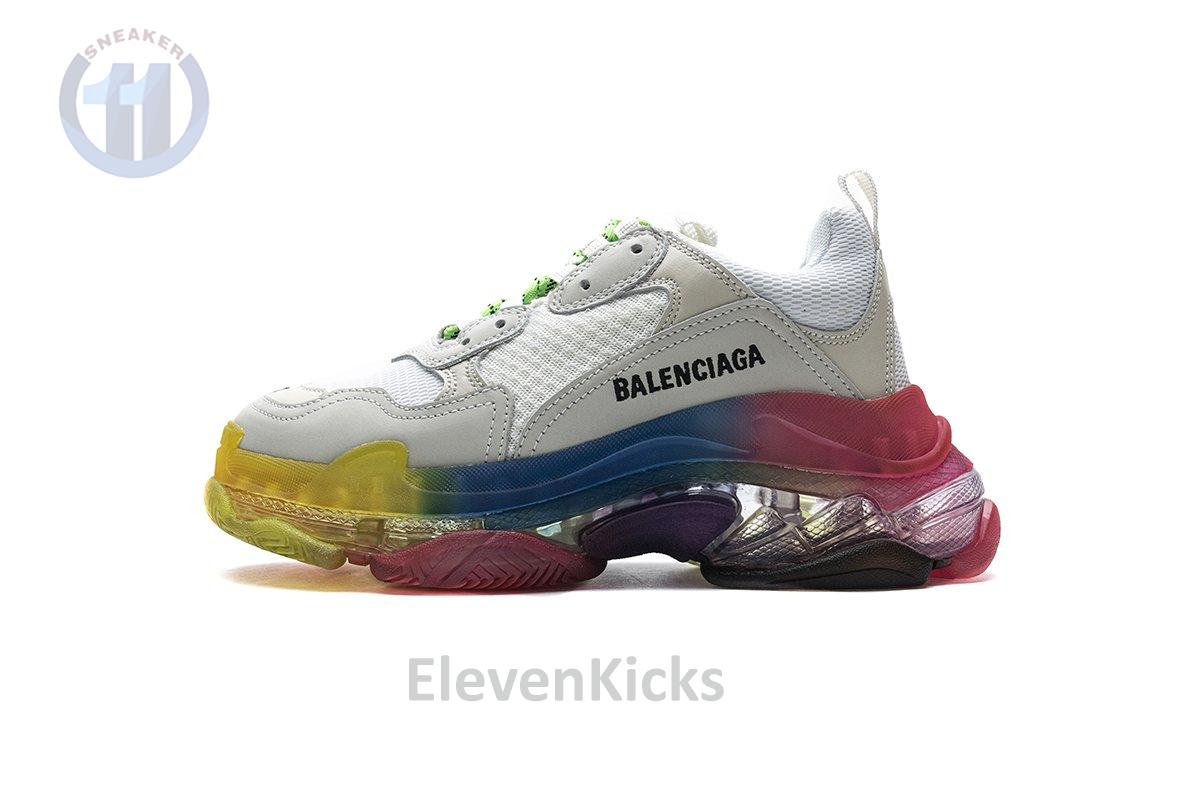544351 w09e1 1895 Ba*len*cia*ga triple s rainbow