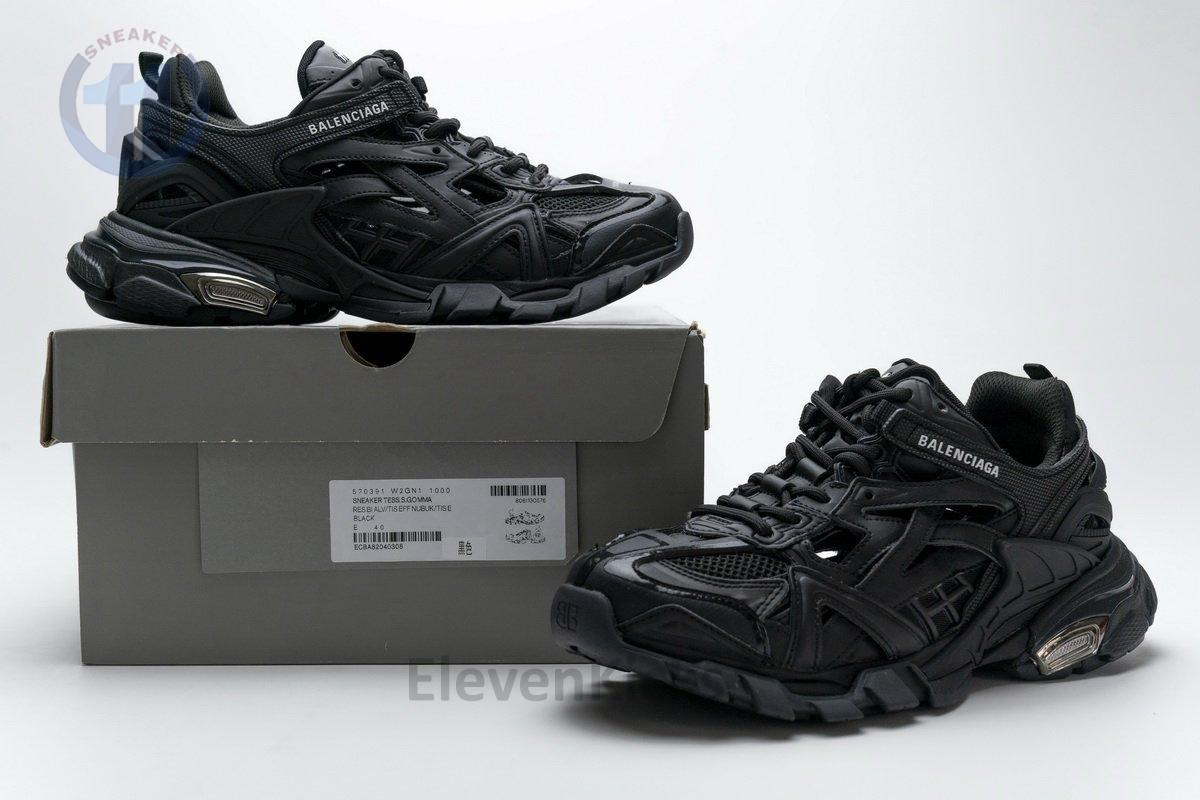 570391 W2GN1 1000 Blenciaga Track 2 Sneaker Black