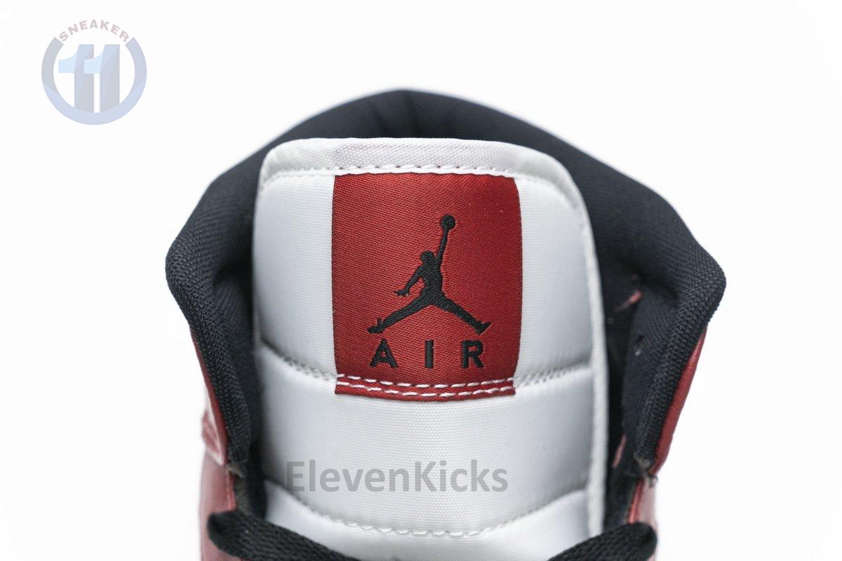 554725-069 Air Jordan 1 Mid Gym Red