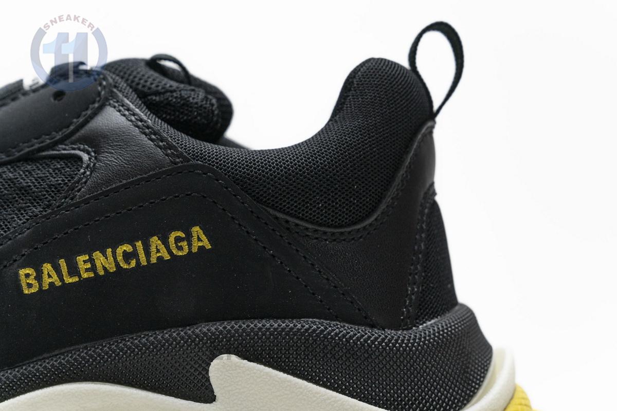 483513 w06e1 1078 Ba*len*cia*ga triple s black yellow