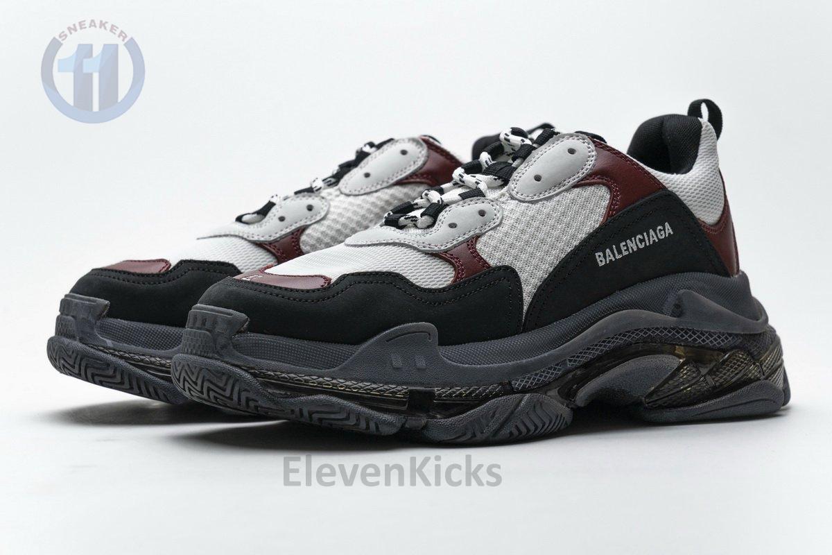 541624 w09o1 2268 Ba*len*cia*ga triple s black brown red