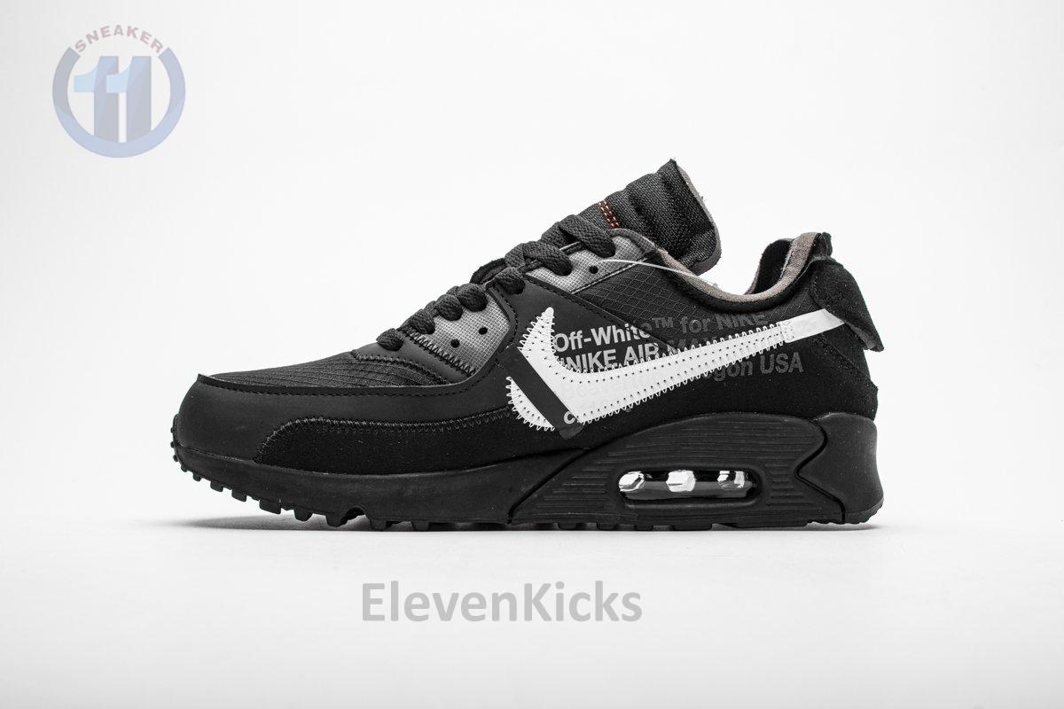 AA7293-001 Off-White x Nike Air Max 90 “All Black”