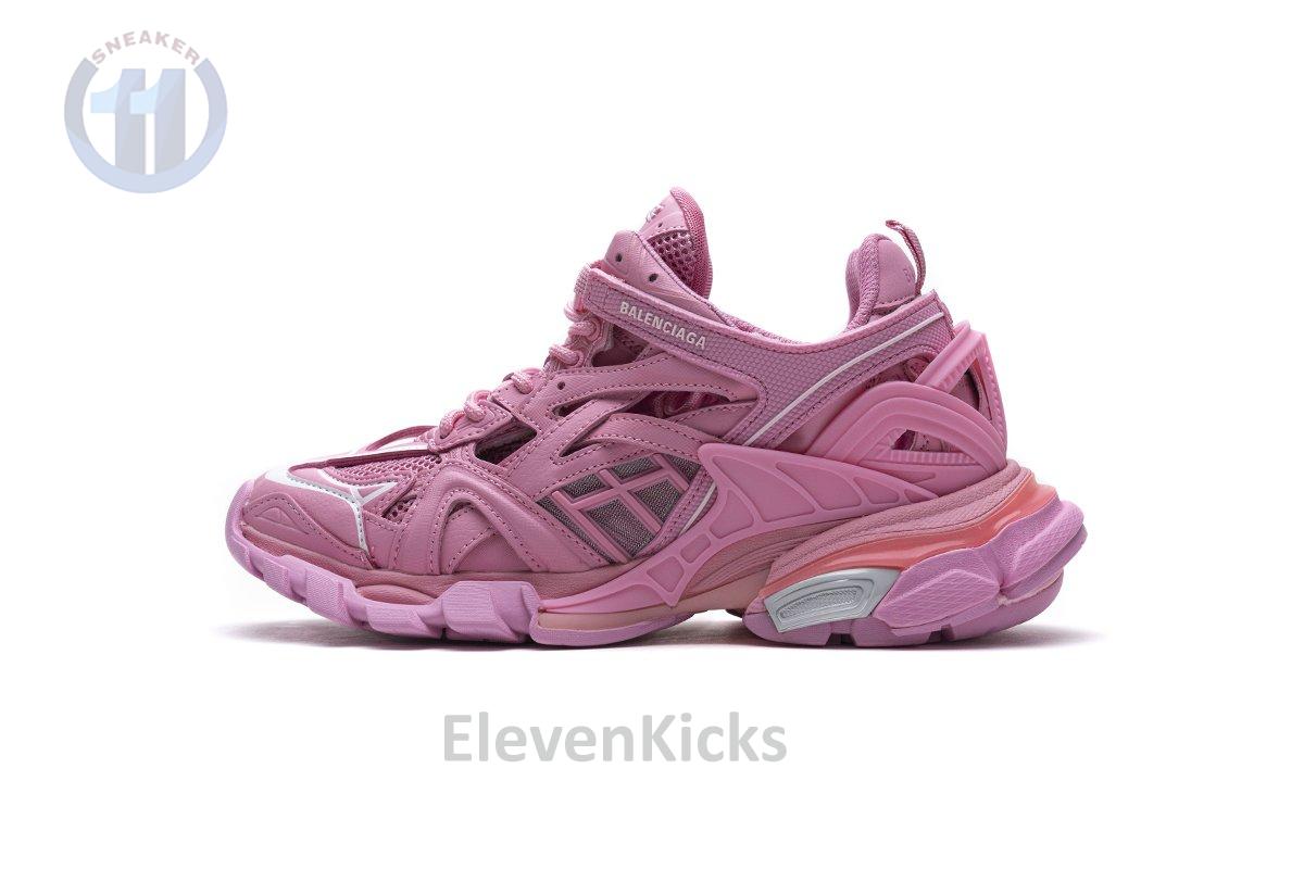 568615 W2GN5 5816 Blenciaga Track 2 Sneaker Pink