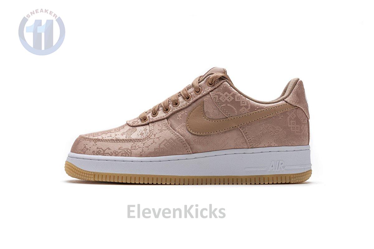 CJ5290-600 CLOT x Nike Air Force 1 Low “Rose Gold”