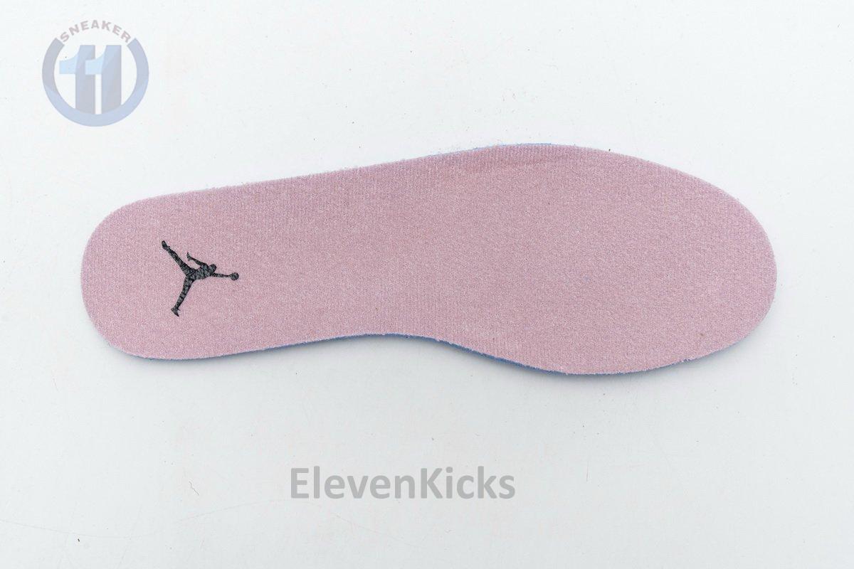555112-225 Air Jordan 1 Mid GS Trooper Bleached Coral