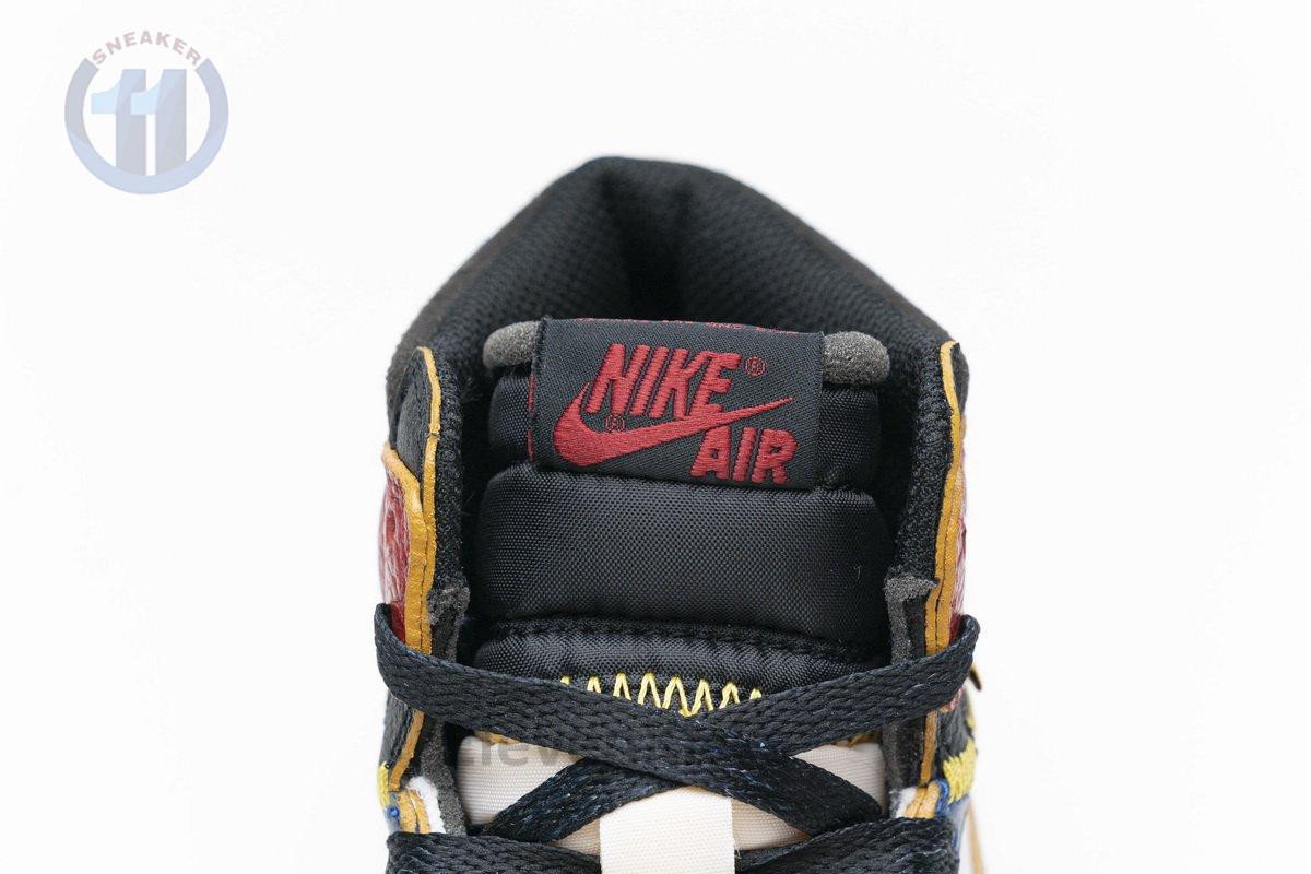 BV1300-146 Air Jordan 1 Retro High Union Los Angeles Blue Toe