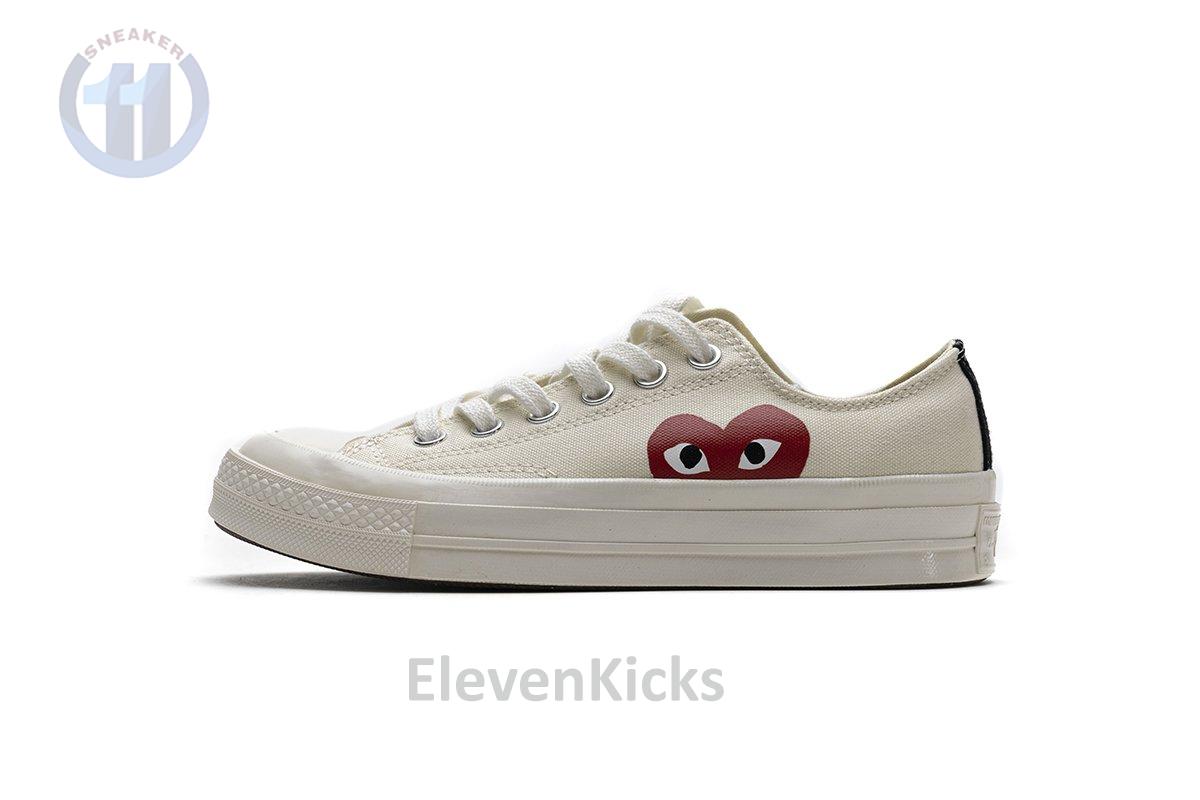 150207C CDG Play x Converse Chuck Taylor All Star 70 OX