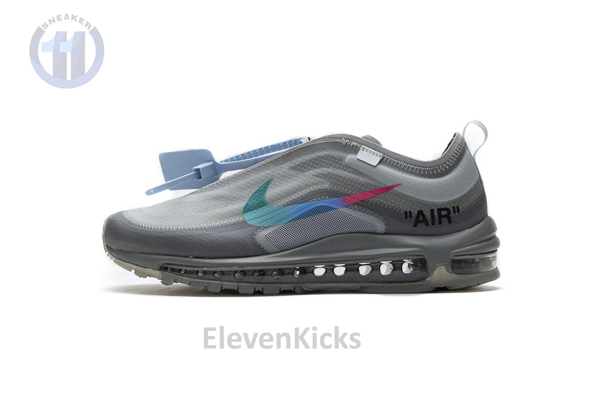 AJ4585-101 Off-White x Nike Air Max 97 Wlolf Grey Menta