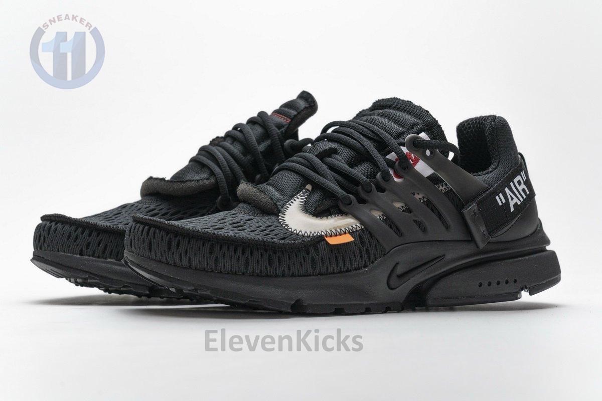 AA3830-002 OFF-WHITE x Nike Air Presto Black
