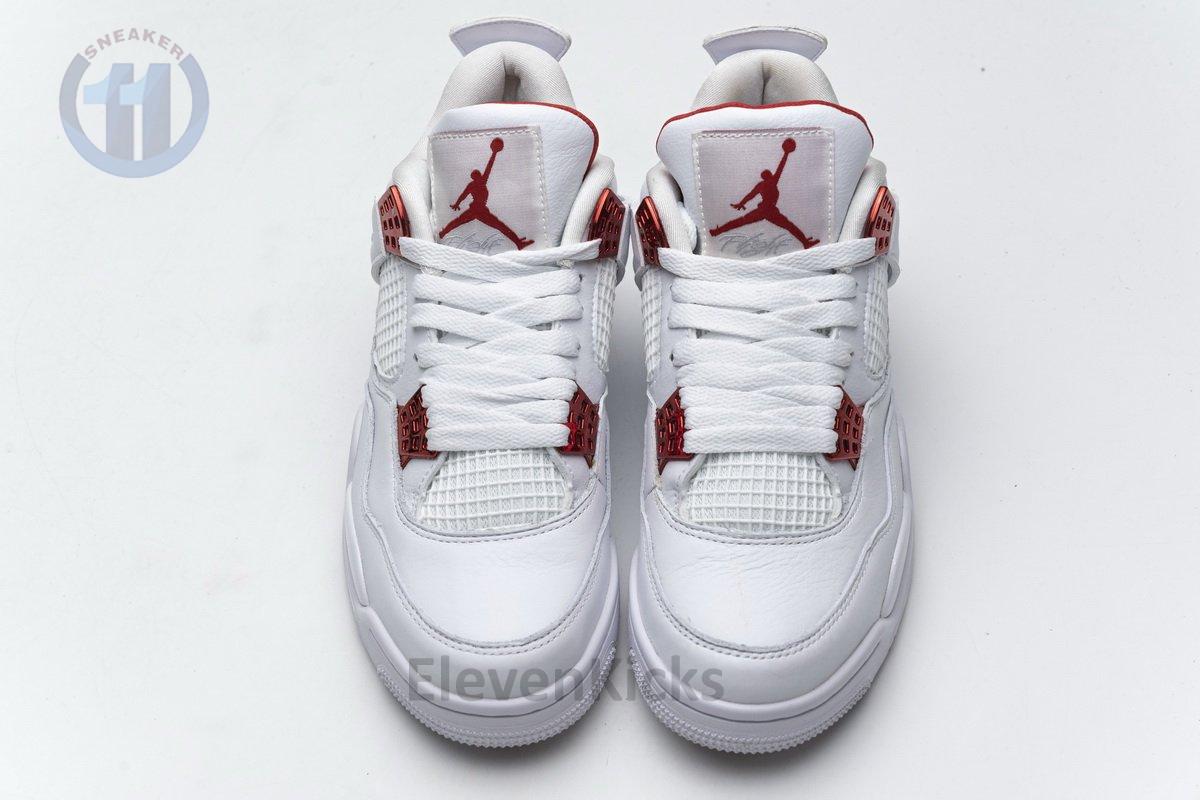 CT8527-112 Air Jordan 4 Retro “Metallic Red”