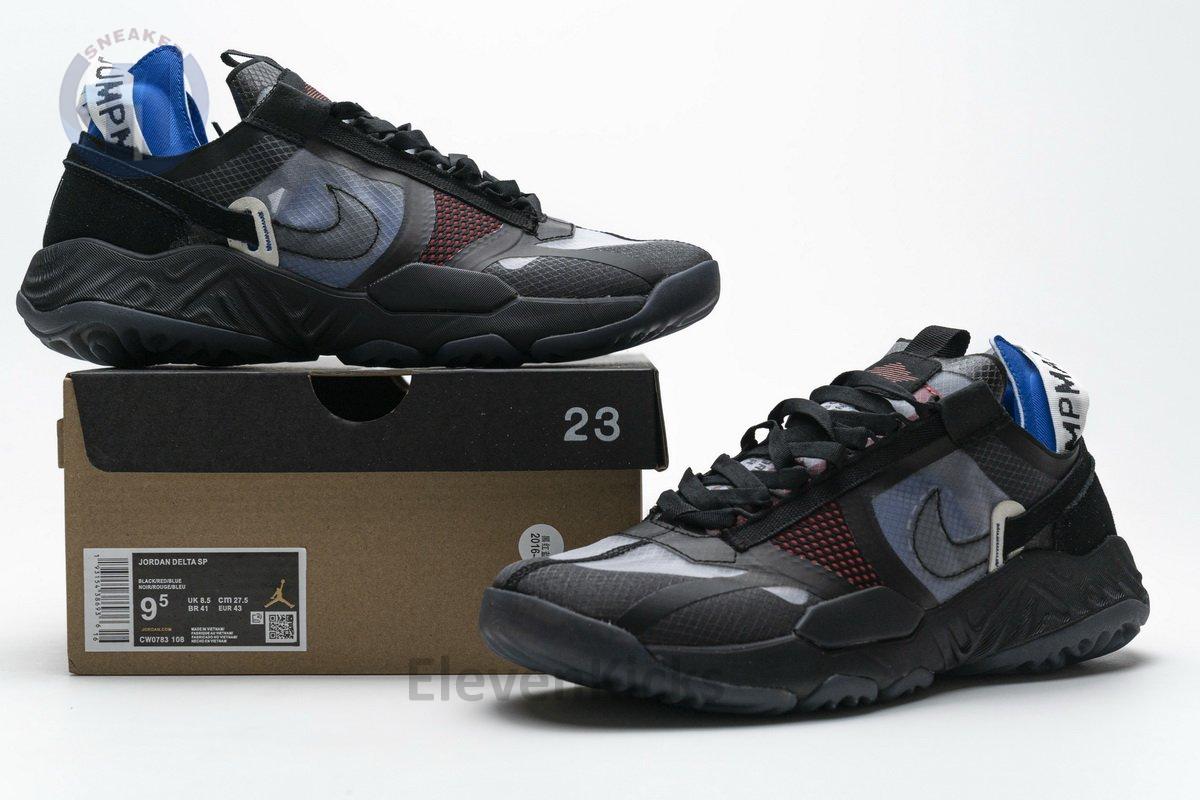 CW0783-108 Jordan Delta SP Black Red Blue