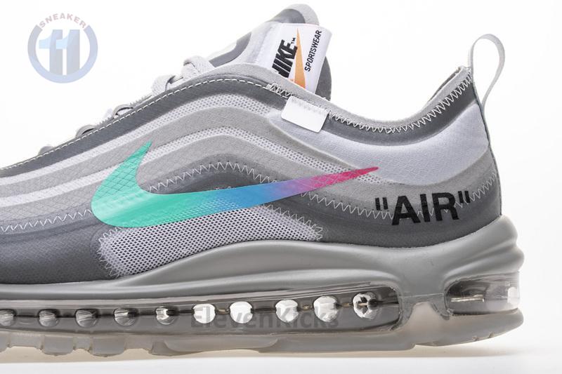 OFF WHITE X Nike Air Max 97 “Wolf Grey Menta” AJ4585-012
