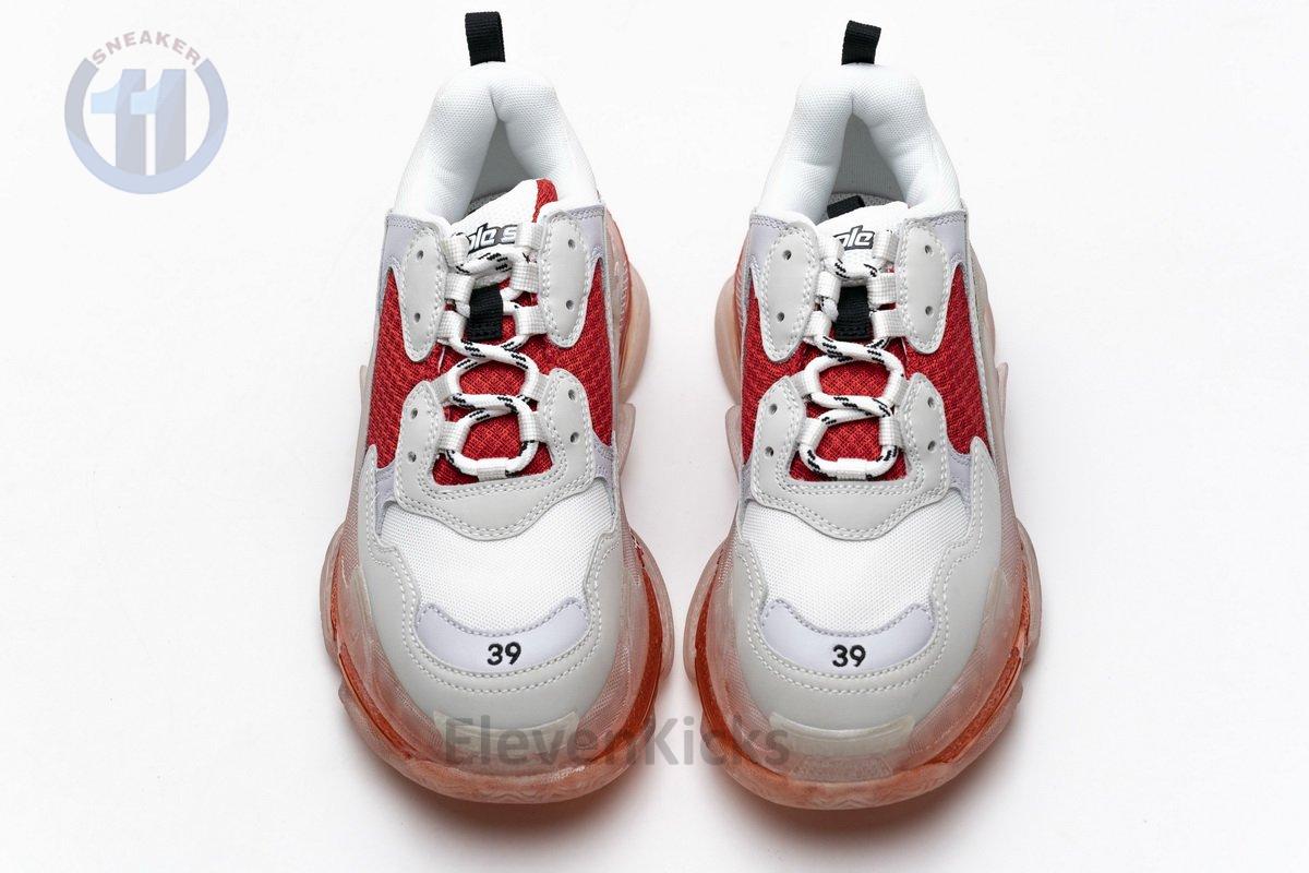 544351 w09e1 4552 Ba*len*cia*ga triple s white red