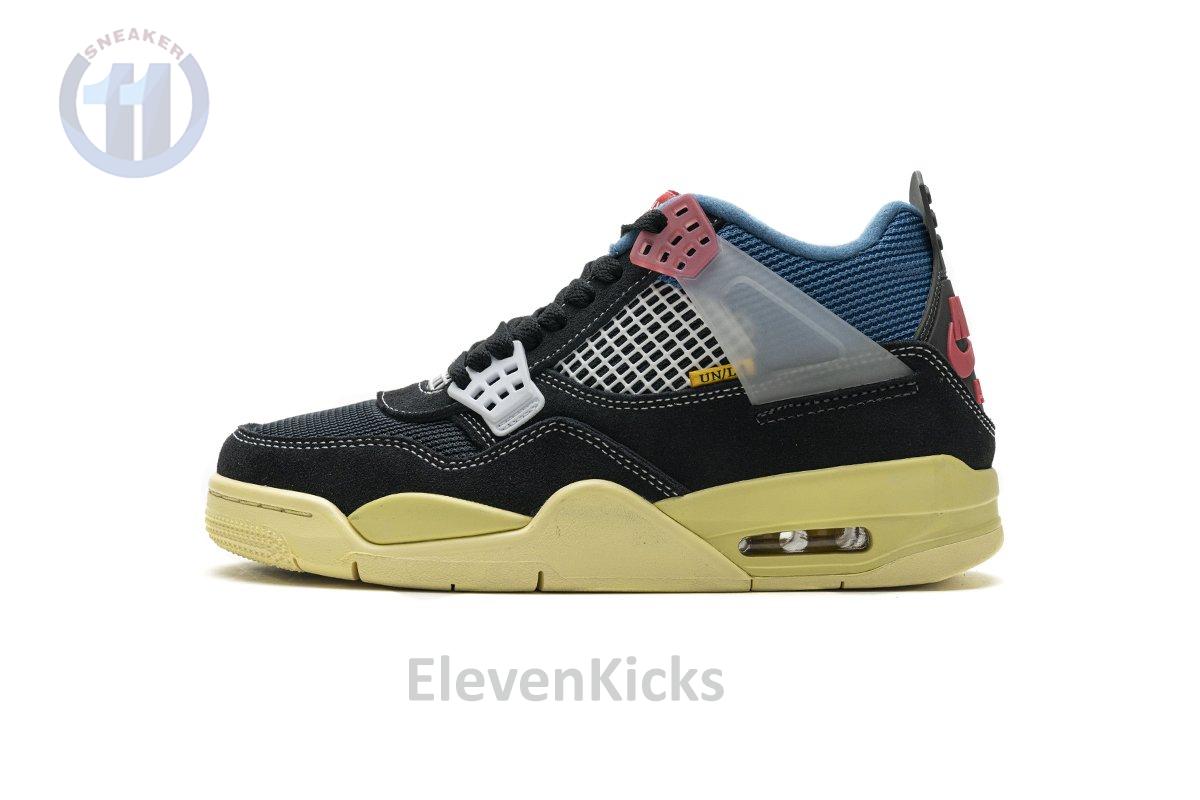 DC9533-001 Union LA x Air Jordan 4 Retro SP Off Noir Black
