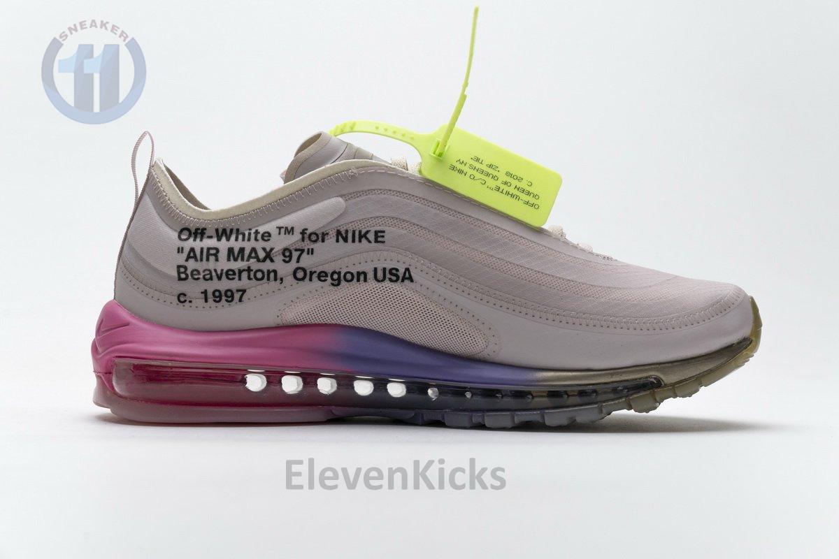 AJ4585-600 Off-White x Nike Air Max 97 Queen