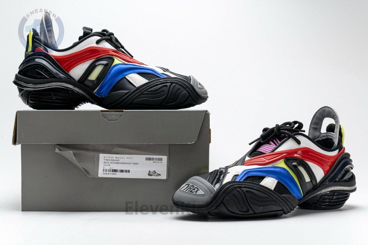 Ba*len*cia*ga tyrex 5.0 sneaker black blue red