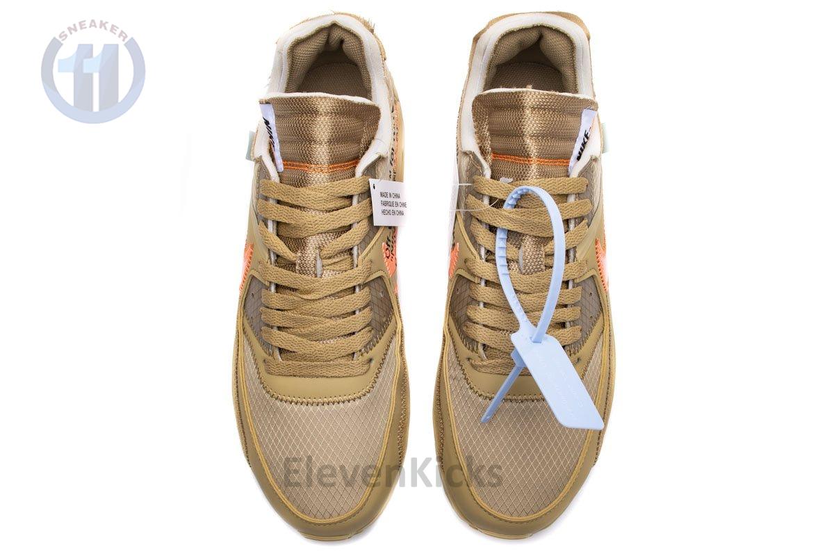 AA7293-200 Off-White x Nike Air Max 90 “Desert Ore”