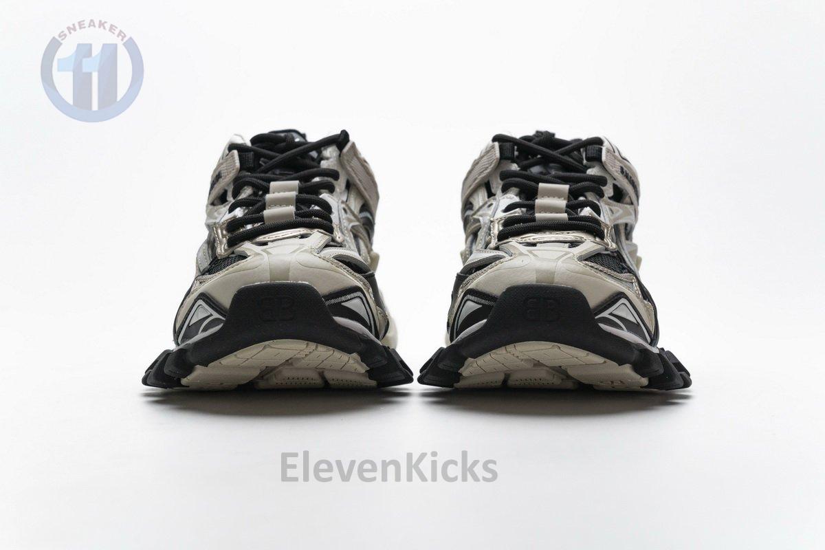 570391 W2GN9 2009 Blenciaga Track 2 Sneaker Champagne Black