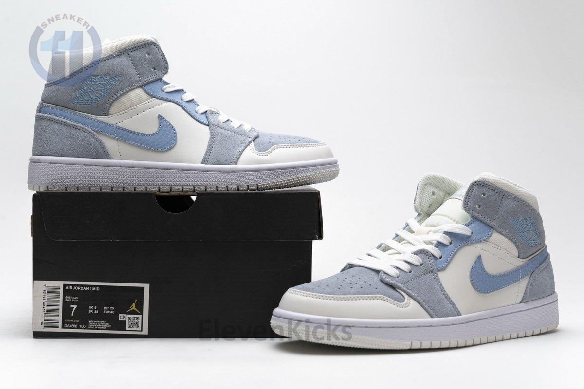 DA4666-100 Air Jordan 1 Mid Celestine Blue