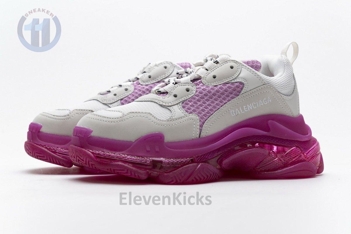 544351 w09o1 2281 Ba*len*cia*ga triple s white pink