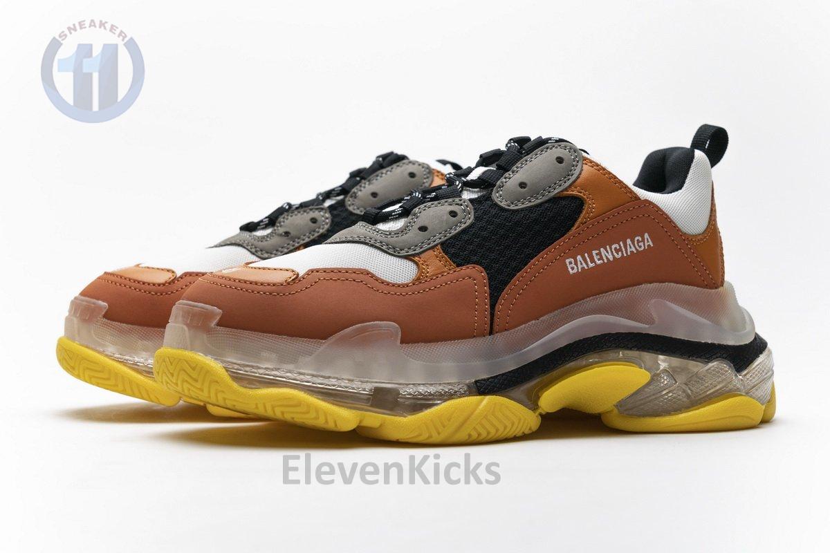 541624 w09e1 1766 Ba*len*cia*ga triple s black orange