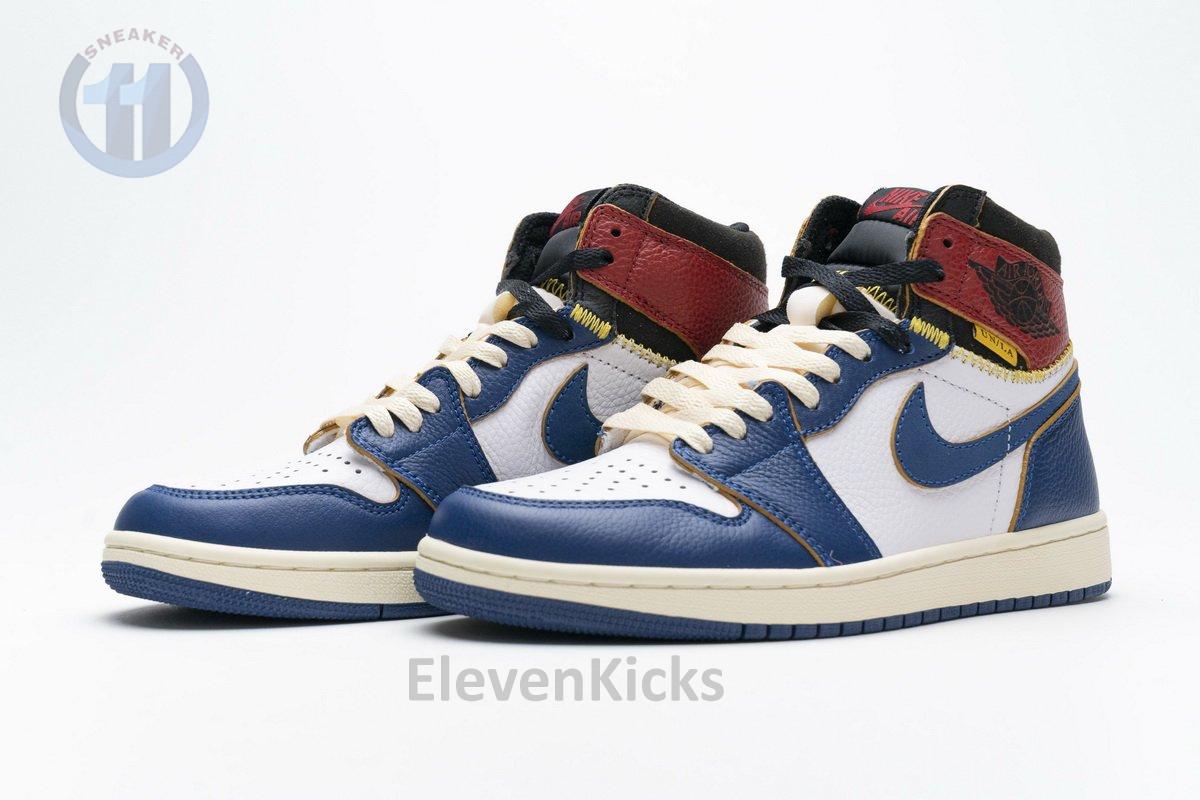 BV1300-146 Air Jordan 1 Retro High Union Los Angeles Blue Toe