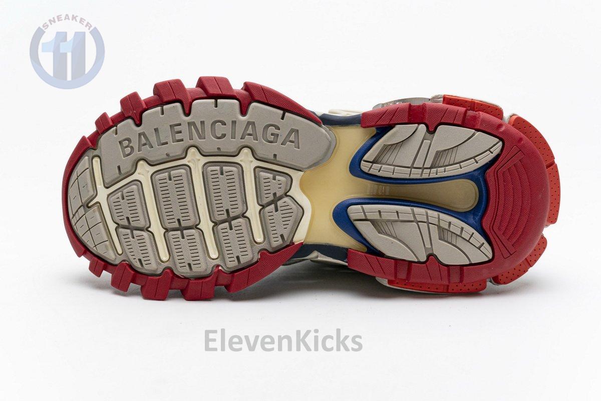 570391 W2GN2 8570 Blenciaga Track 2 Sneaker Beige Blue