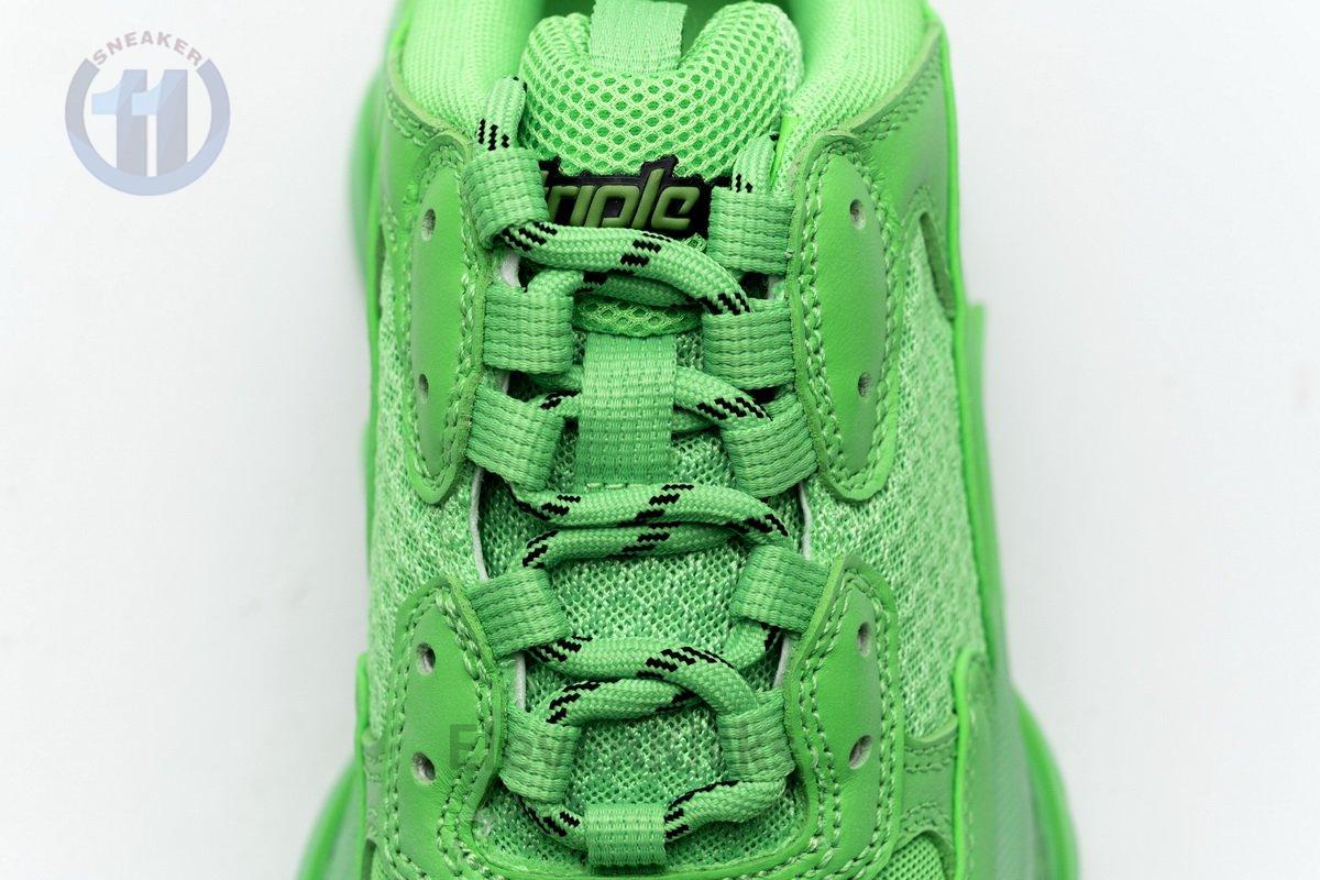 544351 w09ol 3801 Ba*len*cia*ga triple s fluo green