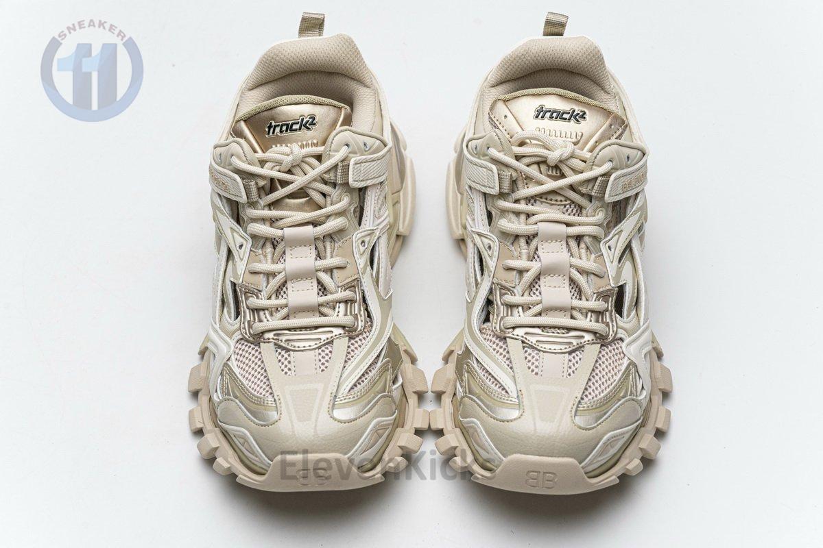 570391 W2GN1 9029 Blenciaga Track 2 Sneaker Khaki