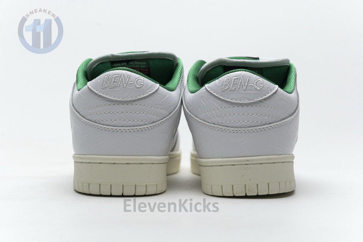 CU3846-100 Ben-G x Nike SB Dunk Low OG QS 2 Lucid Green